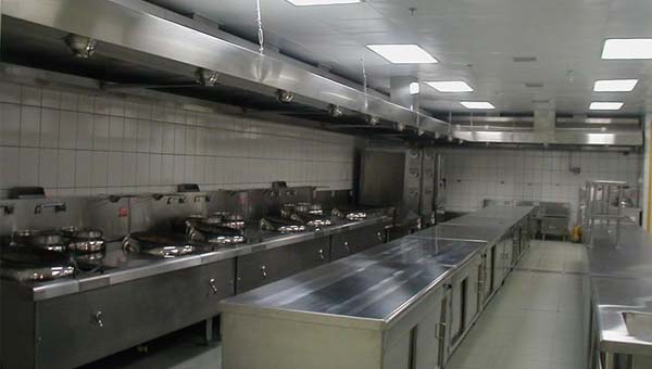 四川電信職工食堂廚房設備照片