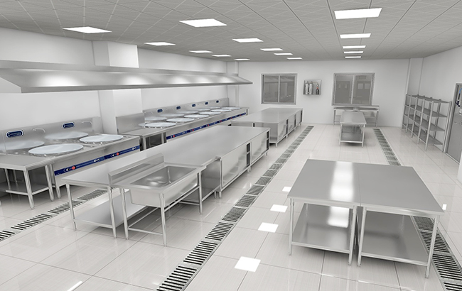 食堂廚房布局設計 食堂廚房布局設計