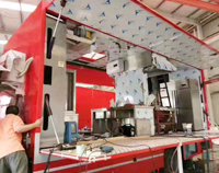 勇于挑戰新高度，我公司試水車內廚房設備廚具安裝成功!