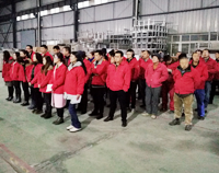 優(yōu)佰特廚房設(shè)備公司2018年1月全體員工會(huì)召開(kāi)，2017年公司成績(jī)喜人