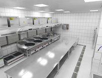 500人食堂廚房工程廠家告訴你商用廚房的設計思路