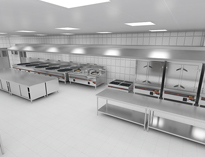 學校廚房設備生產廠家告訴你食堂廚房設備怎么選