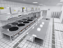 食堂廚房設備廠家暢談商用廚房設備行業的發展趨勢