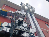 德陽廚房設備生產廠家告訴你排煙系統風管和支吊架安裝方法