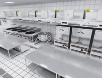 成都醫院廚房設施設備廠家教你醫院食堂廚房工作間以及設計注意事項