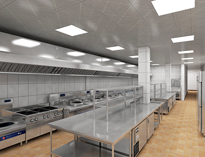 附近廚房設備廠家告訴你餐飲連鎖店廚房工程注意事項