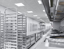 商用廚房設備生產廠家告訴你商用廚房爐灶、抽油煙機以及儲物柜的清潔和保養措施