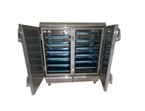 成都蒸飯車廠家和你談談雙門電熱蒸柜的主要特點和使用技巧