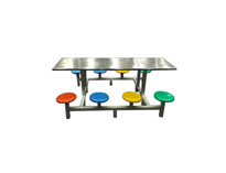 甘肅大型廚房設備廠家告訴你食堂餐桌椅 的分類以及選擇方法