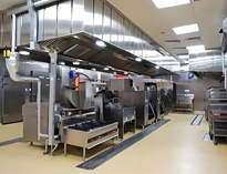 大型廚房設備廠家告訴中央廚房怎么運作