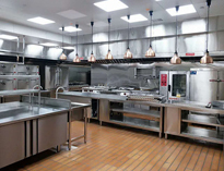 四川大型廚房設備廠告訴你商用廚房如何控制廚房噪音