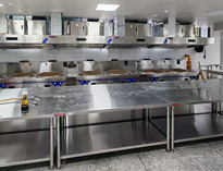 廚房設備廠家告訴你飯店酒店和食堂分級標準以及設計要求